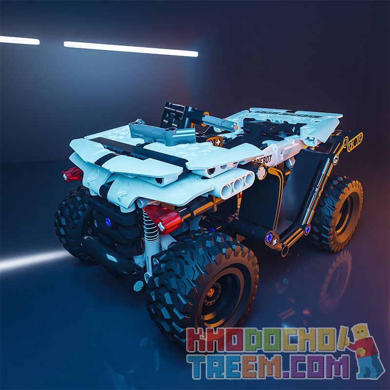 ONEBOT MITU MI OBSTMT21AIQI 21AIQI non  ATV MỌI ĐỊA HÌNH bộ đồ chơi xếp lắp ráp ghép mô hình  Kỹ Thuật Công Nghệ Cao Mô Hình Phương Tiện 490 khối