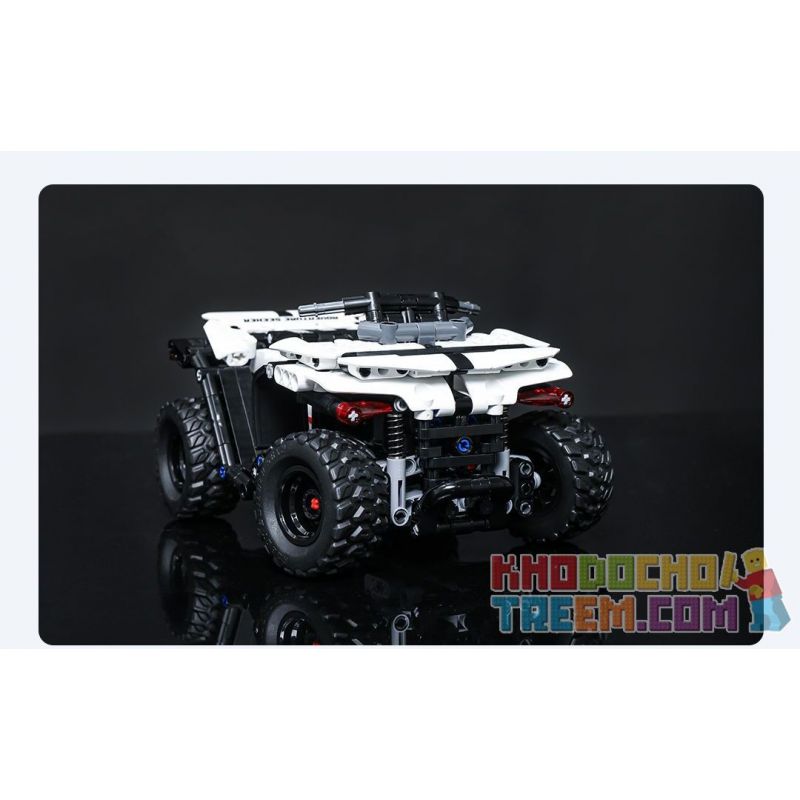 ONEBOT MITU MI OBSTMT21AIQI 21AIQI non  ATV MỌI ĐỊA HÌNH bộ đồ chơi xếp lắp ráp ghép mô hình  Kỹ Thuật Công Nghệ Cao Mô Hình Phương Tiện 490 khối