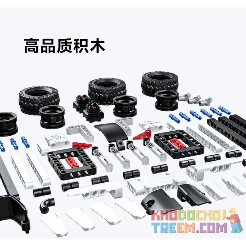 ONEBOT MITU MI OBSTMT21AIQI 21AIQI non  ATV MỌI ĐỊA HÌNH bộ đồ chơi xếp lắp ráp ghép mô hình  Kỹ Thuật Công Nghệ Cao Mô Hình Phương Tiện 490 khối