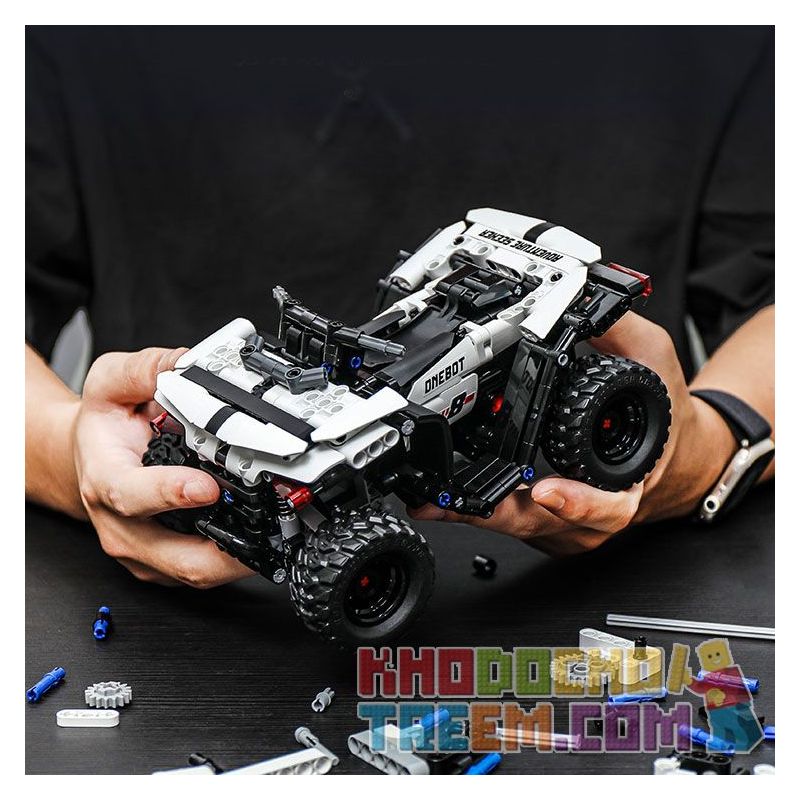 ONEBOT MITU MI OBSTMT21AIQI 21AIQI non  ATV MỌI ĐỊA HÌNH bộ đồ chơi xếp lắp ráp ghép mô hình  Kỹ Thuật Công Nghệ Cao Mô Hình Phương Tiện 490 khối