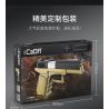CADA DOUBLEE C81013 81013 non  SÚNG NGẮN KIỂU 17 tỷ lệ 1:1 bộ đồ chơi xếp lắp ráp ghép mô hình Military Army GLOCK 17 PISTOL Quân Sự Bộ Đội 338 khối