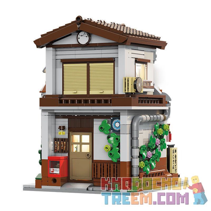 CADA DOUBLEE C66014 66014 non  CĂNG TIN ARBOR bộ đồ chơi xếp lắp ráp ghép mô hình Creator Sáng Tạo 861 khối