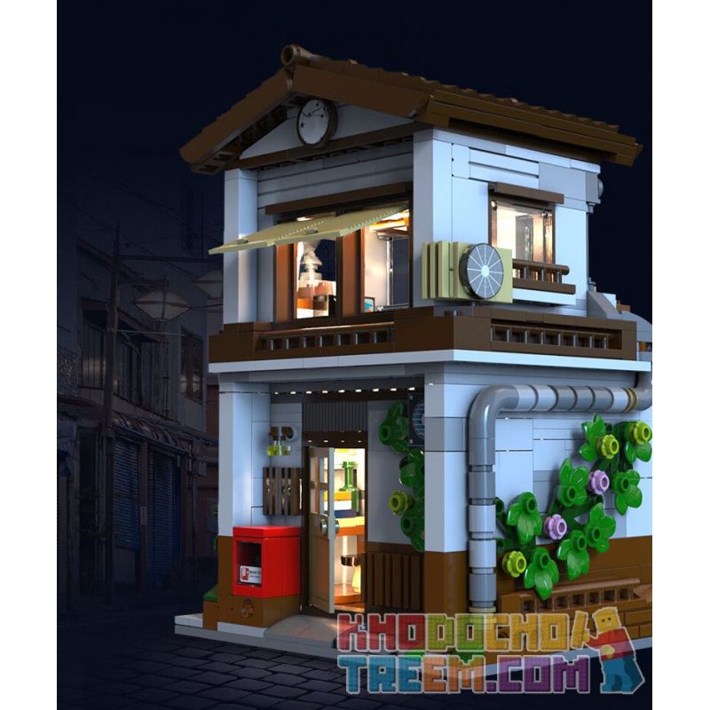 CADA DOUBLEE C66014 66014 non  CĂNG TIN ARBOR bộ đồ chơi xếp lắp ráp ghép mô hình Creator Sáng Tạo 861 khối