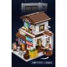 CADA DOUBLEE C66014 66014 non  CĂNG TIN ARBOR bộ đồ chơi xếp lắp ráp ghép mô hình Creator Sáng Tạo 861 khối