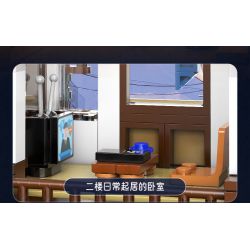 CADA DOUBLEE C66014 66014 non  CĂNG TIN ARBOR bộ đồ chơi xếp lắp ráp ghép mô hình Creator Sáng Tạo 861 khối