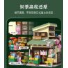 CADA DOUBLEE C66015 66015 non  CỬA HÀNG TẠP HÓA MÈO bộ đồ chơi xếp lắp ráp ghép mô hình Creator Sáng Tạo 921 khối