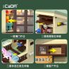 CADA DOUBLEE C66015 66015 non  CỬA HÀNG TẠP HÓA MÈO bộ đồ chơi xếp lắp ráp ghép mô hình Creator Sáng Tạo 921 khối