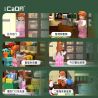CADA DOUBLEE C66015 66015 non  CỬA HÀNG TẠP HÓA MÈO bộ đồ chơi xếp lắp ráp ghép mô hình Creator Sáng Tạo 921 khối