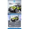KUYU MOXING 10114 non  XE LAND ROVER KÉO LÙI tỷ lệ 1:18 bộ đồ chơi xếp lắp ráp ghép mô hình  Kỹ Thuật Công Nghệ Cao Mô Hình Phương Tiện 411 khối