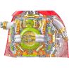 JAKI XWZB-23089 23089 XWZB23089 non  THÀNH PHỐ BĂNG MIXUE THÂN MÁY SIÊU VUA TUYẾT bộ đồ chơi xếp lắp ráp ghép mô hình 800 khối