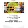 JAKI XWZB-23089 23089 XWZB23089 non  THÀNH PHỐ BĂNG MIXUE THÂN MÁY SIÊU VUA TUYẾT bộ đồ chơi xếp lắp ráp ghép mô hình 800 khối
