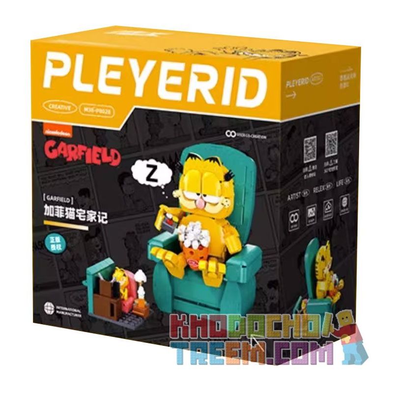 PLEYERID M38-P8028 P8028 8028 M38P8028 38-P8028 non Lego CÂU CHUYỆN TẠI NHÀ CỦA GARFIELD bộ đồ chơi xếp lắp ráp ghép mô hình Movie & Game Phim Và Trò Chơi