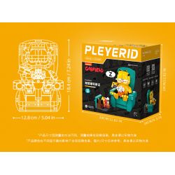 PLEYERID M38-P8028 P8028 8028 M38P8028 38-P8028 non  CÂU CHUYỆN TẠI NHÀ CỦA GARFIELD bộ đồ chơi xếp lắp ráp ghép mô hình Movie & Game Phim Và Trò Chơi