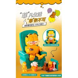 PLEYERID M38-P8028 P8028 8028 M38P8028 38-P8028 non  CÂU CHUYỆN TẠI NHÀ CỦA GARFIELD bộ đồ chơi xếp lắp ráp ghép mô hình Movie & Game Phim Và Trò Chơi