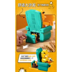 PLEYERID M38-P8028 P8028 8028 M38P8028 38-P8028 non  CÂU CHUYỆN TẠI NHÀ CỦA GARFIELD bộ đồ chơi xếp lắp ráp ghép mô hình Movie & Game Phim Và Trò Chơi
