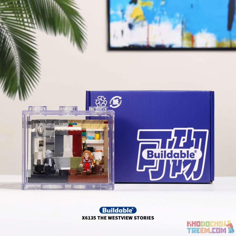 BUILDABLE X6135 6135 non  CÂU CHUYỆN HƯỚNG TÂY bộ đồ chơi xếp lắp ráp ghép mô hình Super Heroes THE WESTVIEW STORIES Siêu Nhân Anh Hùng 433 khối