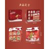 GEKKOSHA 804002 non  NGÔI NHÀ GIÁNG SINH DỄ THƯƠNG bộ đồ chơi xếp lắp ráp ghép mô hình Creator MERRY CHRISTMAS Sáng Tạo