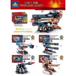 Kazi KY81057 81057 non  PHÁO HỦY DIỆT CỦA LEVI'S BÁO CHÁY bộ đồ chơi xếp lắp ráp ghép mô hình Military Army FIRELINE ALERT Quân Sự Bộ Đội 827 khối