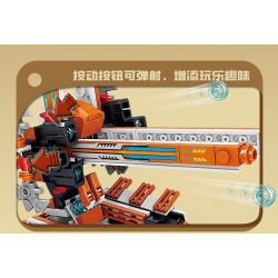 Kazi KY81057 81057 non  PHÁO HỦY DIỆT CỦA LEVI'S BÁO CHÁY bộ đồ chơi xếp lắp ráp ghép mô hình Military Army FIRELINE ALERT Quân Sự Bộ Đội 827 khối