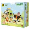 TOP TOY TC2015 2015 non  PARROT BEBE CAMPING XE CẮM TRẠI bộ đồ chơi xếp lắp ráp ghép mô hình Movie & Game RECREATIONAL VEHICLE Phim Và Trò Chơi 410 khối