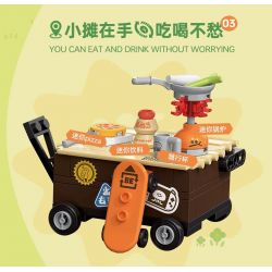 TOP TOY TC2015 2015 non  PARROT BEBE CAMPING XE CẮM TRẠI bộ đồ chơi xếp lắp ráp ghép mô hình Movie & Game RECREATIONAL VEHICLE Phim Và Trò Chơi 410 khối