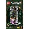 MouldKing 16013 Mould King 16013 non  THÁP TRONG SUỐT bộ đồ chơi xếp lắp ráp ghép mô hình Creator TRANSPARENT TOWER Sáng Tạo 3466 khối