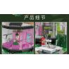 MouldKing 16013 Mould King 16013 non  THÁP TRONG SUỐT bộ đồ chơi xếp lắp ráp ghép mô hình Creator TRANSPARENT TOWER Sáng Tạo 3466 khối