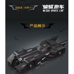 MouldKing 10058 Mould King 10058 non  DƠI ROADSTER bộ đồ chơi xếp lắp ráp ghép mô hình Creator BAT SPORTS CAR Sáng Tạo 1495 khối