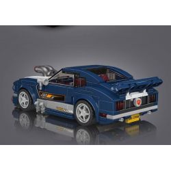 MouldKing 27048 Mould King 27048 non  MUSTANG 1967 bộ đồ chơi xếp lắp ráp ghép mô hình Speed Champions Racing Cars MINI LUXURY CAR MUSTANG 1967 Đua Xe Công Thức 376 khối