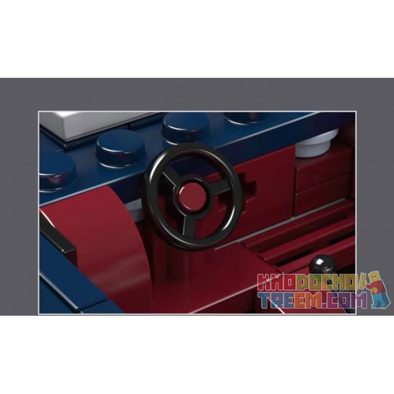 MouldKing 27048 Mould King 27048 non  MUSTANG 1967 bộ đồ chơi xếp lắp ráp ghép mô hình Speed Champions Racing Cars MINI LUXURY CAR MUSTANG 1967 Đua Xe Công Thức 376 khối