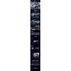 MouldKing 27047 Mould King 27047 non  V.BEETLE MUI TRẦN bộ đồ chơi xếp lắp ráp ghép mô hình Speed Champions Racing Cars MINI LUXURY CAR Đua Xe Công Thức 298 khối