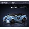 MouldKing 27047 Mould King 27047 non  V.BEETLE MUI TRẦN bộ đồ chơi xếp lắp ráp ghép mô hình Speed Champions Racing Cars MINI LUXURY CAR Đua Xe Công Thức 298 khối