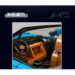 MouldKing 27045 Mould King 27045 non  AMG GTC MUI TRẦN bộ đồ chơi xếp lắp ráp ghép mô hình Speed Champions Racing Cars MINI LUXURY CAR Đua Xe Công Thức 336 khối