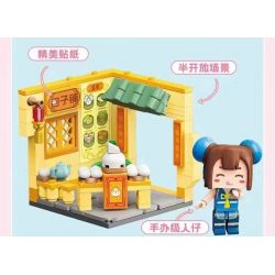 QMAN ENLIGHTEN KEEPPLEY 72031 non  MINI WORLD HỘP MÙ CẢNH LOẠT THẾ GIỚI NHỎ CỦA CÔ GÁI bộ đồ chơi xếp lắp ráp ghép mô hình Movie & Game HELLO MINIWORLD MY LITTLE GIRLS Phim Và Trò Chơi