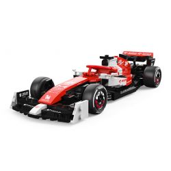 RASTAR 92300 non  ALFA ROMEO F1 C42 1:24 tỷ lệ 1:24 bộ đồ chơi xếp lắp ráp ghép mô hình Speed Champions Racing Cars 2022 ALFA ROMEO F1 C42 Đua Xe Công Thức 340 khối