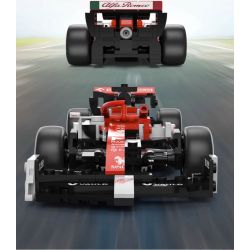 RASTAR 92300 non  ALFA ROMEO F1 C42 1:24 tỷ lệ 1:24 bộ đồ chơi xếp lắp ráp ghép mô hình Speed Champions Racing Cars 2022 ALFA ROMEO F1 C42 Đua Xe Công Thức 340 khối