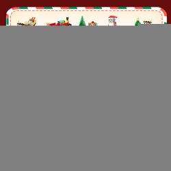 JIESTAR 59069 non  HỘP MÙ GIÁNG SINH bộ đồ chơi xếp lắp ráp ghép mô hình Creator Sáng Tạo 387 khối