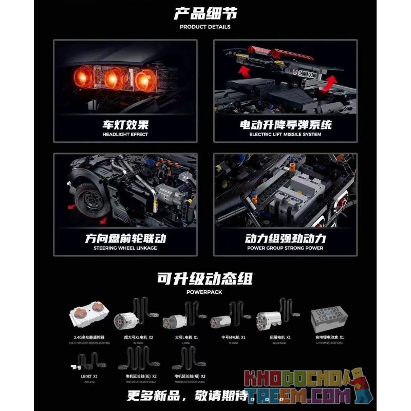 GULY 10618 non  RAMBO BỌC THÉP tỷ lệ 1:8 bộ đồ chơi xếp lắp ráp ghép mô hình  LANBOJINI ARMORED Kỹ Thuật Công Nghệ Cao Mô Hình Phương Tiện 4290 khối