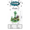 WELLEADZ 8102 non  PANDA ARCHIVES FU NAUGHTY bộ đồ chơi xếp lắp ráp ghép mô hình