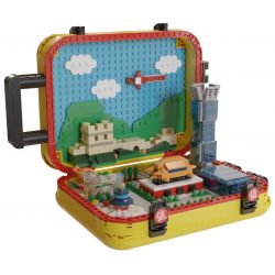 AMAZING BRICK AB52003 52003 non  THẾ GIỚI TRONG VALI BẮC KINH bộ đồ chơi xếp lắp ráp ghép mô hình