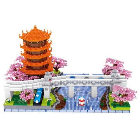 ZHEGAO LZ8269 8269 non  THÁP CẨU VÀNG CẦU SÔNG DƯƠNG TỬ bộ đồ chơi xếp lắp ráp ghép mô hình Creator Sáng Tạo 4413 khối