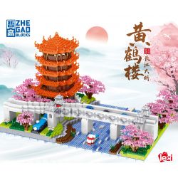 ZHEGAO LZ8269 8269 non  THÁP CẨU VÀNG CẦU SÔNG DƯƠNG TỬ bộ đồ chơi xếp lắp ráp ghép mô hình Creator Sáng Tạo 4413 khối