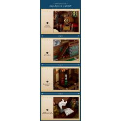 REOBRIX 66018 non  QUÁN RƯỢU THỜI TRUNG CỔ bộ đồ chơi xếp lắp ráp ghép mô hình Medieval Castle MEDIEVAL BISTRO "VILLAGE IN" EUROPEAN CENTURY Chiến Tranh Trung Cổ 2831 khối