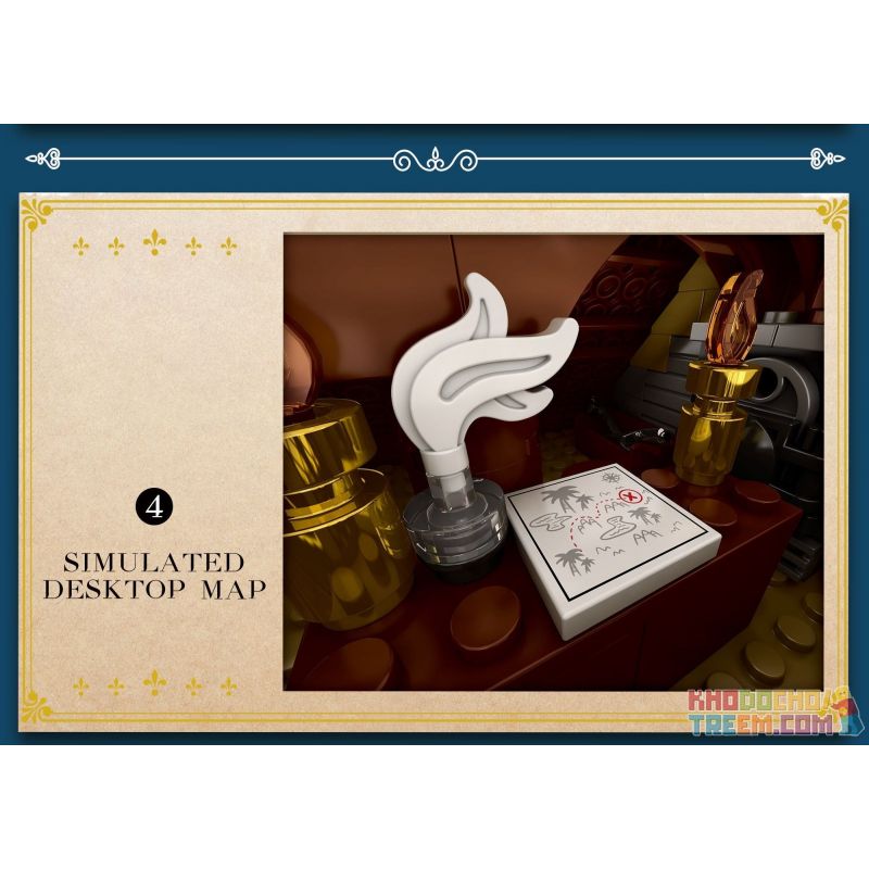 REOBRIX 66018 non  QUÁN RƯỢU THỜI TRUNG CỔ bộ đồ chơi xếp lắp ráp ghép mô hình Medieval Castle MEDIEVAL BISTRO "VILLAGE IN" EUROPEAN CENTURY Chiến Tranh Trung Cổ 2831 khối