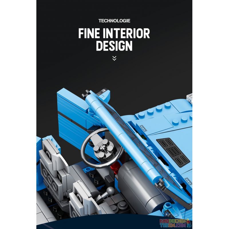 REOBRIX 11032 non  XE ĐỊA HÌNH BIG tỷ lệ 1:12 bộ đồ chơi xếp lắp ráp ghép mô hình Creator G CLASS "THE BEAST" Sáng Tạo 1204 khối