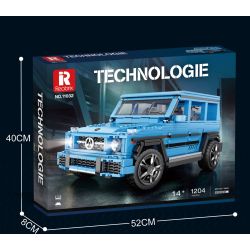 REOBRIX 11032 non  XE ĐỊA HÌNH BIG tỷ lệ 1:12 bộ đồ chơi xếp lắp ráp ghép mô hình Creator G CLASS "THE BEAST" Sáng Tạo 1204 khối