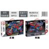 LE YI 88080 non  XE MÁY HẠNG NẶNG QINGTIAN bộ đồ chơi xếp lắp ráp ghép mô hình  Kỹ Thuật Công Nghệ Cao Mô Hình Phương Tiện 365 khối