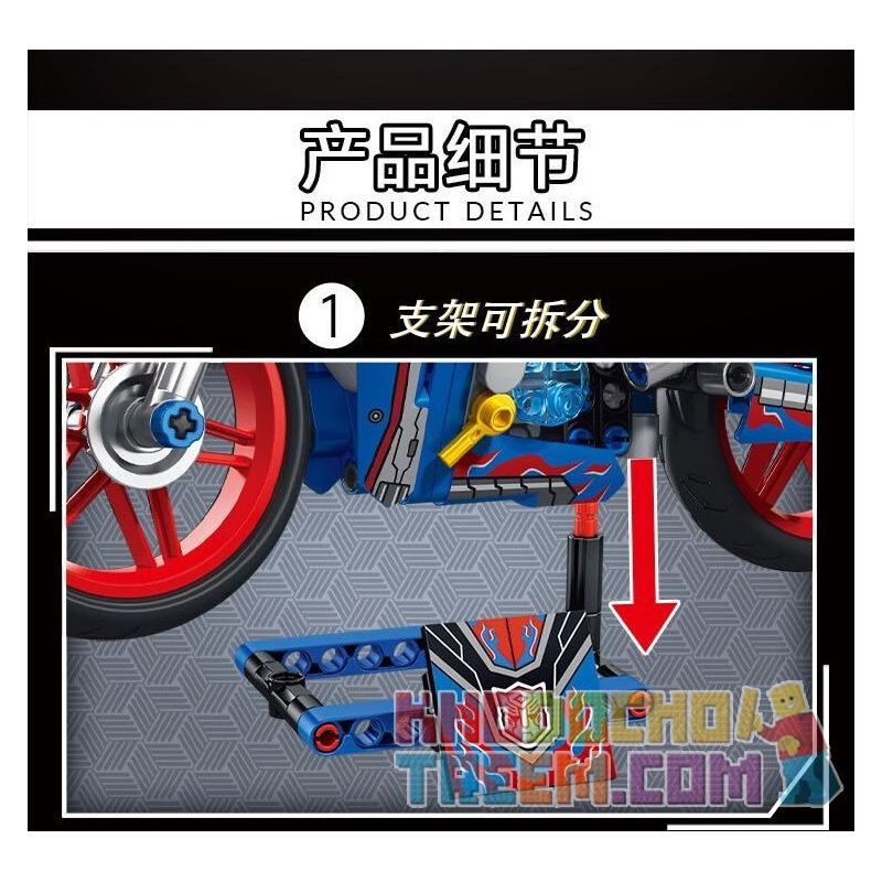 LE YI 88080 non  XE MÁY HẠNG NẶNG QINGTIAN bộ đồ chơi xếp lắp ráp ghép mô hình  Kỹ Thuật Công Nghệ Cao Mô Hình Phương Tiện 365 khối