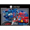 LE YI 88080 non  XE MÁY HẠNG NẶNG QINGTIAN bộ đồ chơi xếp lắp ráp ghép mô hình  Kỹ Thuật Công Nghệ Cao Mô Hình Phương Tiện 365 khối