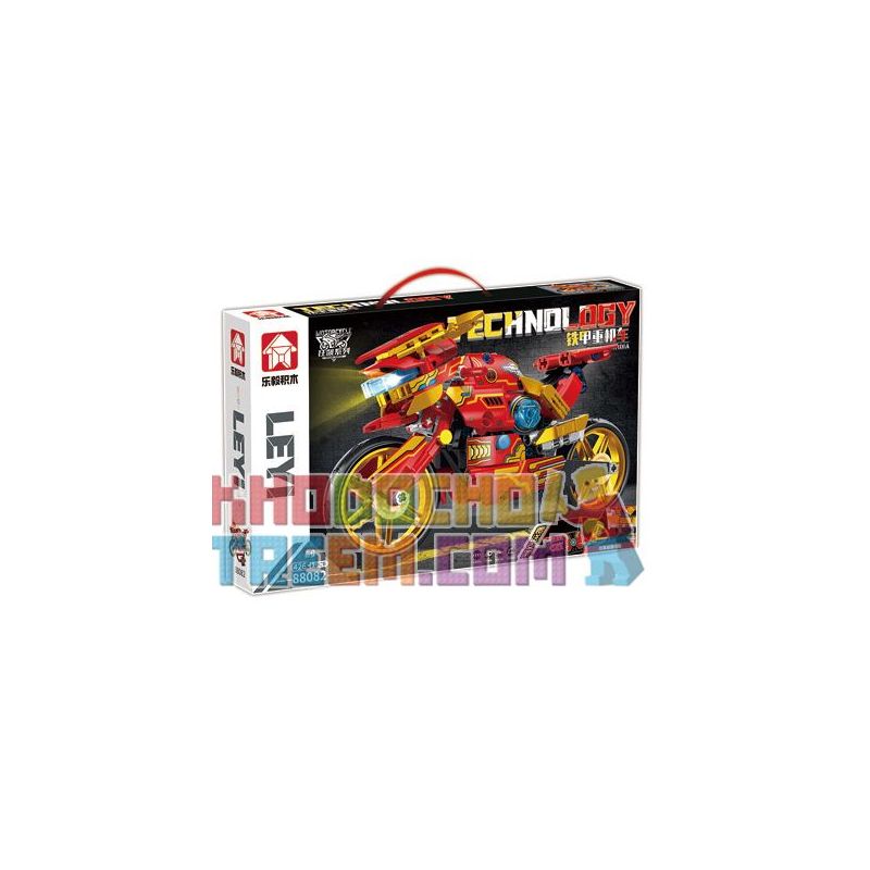 LE YI 88082 non  ĐẦU MÁY XE LỬA HẠNG NẶNG BỌC THÉP bộ đồ chơi xếp lắp ráp ghép mô hình  Kỹ Thuật Công Nghệ Cao Mô Hình Phương Tiện 426 khối